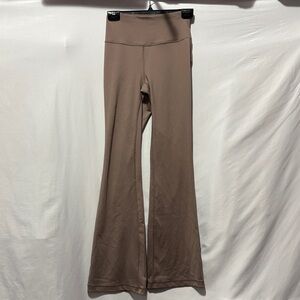 Athletic Works Women's Taupe Flare Pants